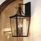 Vaxcel Cottage Grove 2 Light Matte Black Transitional Outdoor Wall Lantern Clear Glass T0775 - alternate 4